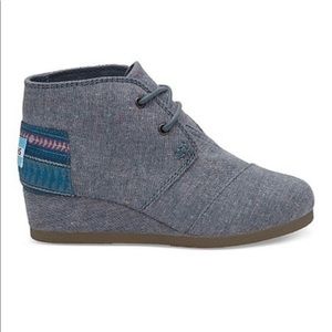 TOMS Chambray Booties